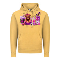 Vintage Mustard Halloween Heifer coffee cups Vintage Hoodie - RanaPortraitStore