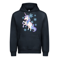 Navy Winter unicorn Urban Hoodie - Artiststas