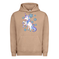 Pigment Burro Winter unicorn Urban Hoodie - Artiststas