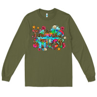 Army Green tanned and tipsy Long Sleeve Tee - AdoDesignShop