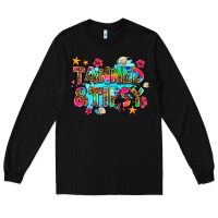 Black tanned and tipsy Long Sleeve Tee - AdoDesignShop