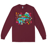 Burgundy tanned and tipsy Long Sleeve Tee - AdoDesignShop