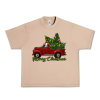 Burro merry christmas baby sheep trees with truck Urban Heavy Tee - RanaPortraitStore