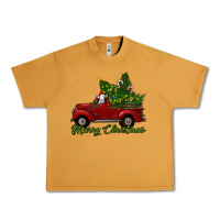 Peanut Butter merry christmas baby sheep trees with truck Urban Heavy Tee - RanaPortraitStore