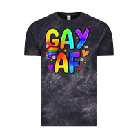 Cloud Black gay af Vintage Tee - Zillion Design Studio