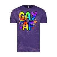 Cloud Purple gay af Vintage Tee - Zillion Design Studio