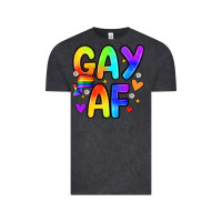 Vintage Black gay af Vintage Tee - Zillion Design Studio
