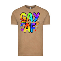 Vintage Coffee gay af Vintage Tee - Zillion Design Studio
