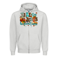Dove Grey fall for jesus he never leaves Zipper Hoodie - AdoDesignShop