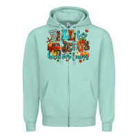 Seafoam fall for jesus he never leaves Zipper Hoodie - AdoDesignShop