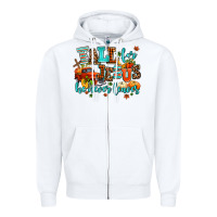 White fall for jesus he never leaves Zipper Hoodie - AdoDesignShop