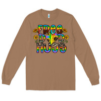 Toasted Coconut free dad hugs Long Sleeve Tee - CowhideDigitalArt