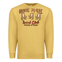 Antique Gold glitter softball Premium Sweatshirt - MaliasSmallBusiness