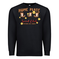 Black glitter softball Premium Sweatshirt - MaliasSmallBusiness