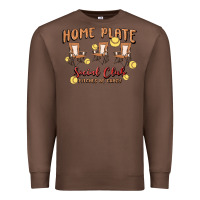 Chestnut glitter softball Premium Sweatshirt - MaliasSmallBusiness