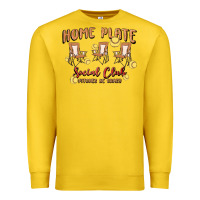 Lemon glitter softball Premium Sweatshirt - MaliasSmallBusiness
