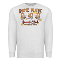 Oatmeal Heather glitter softball Premium Sweatshirt - MaliasSmallBusiness