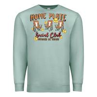 Seafoam glitter softball Premium Sweatshirt - MaliasSmallBusiness
