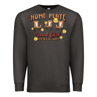 Smoke glitter softball Premium Sweatshirt - MaliasSmallBusiness