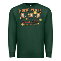 Sports Green glitter softball Premium Sweatshirt - MaliasSmallBusiness