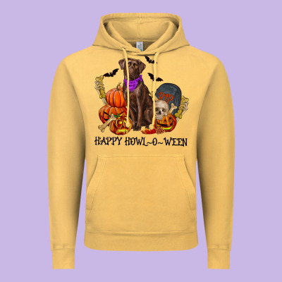 Vintage Hoodie Happy Howl-o-ween