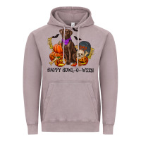 Vintage Zinc Happy Howl-o-ween Vintage Hoodie - RanaPortraitStore