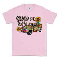 Bubblegum Pink cinco de mayo truck Classic Tee - CowhideDigitalArt