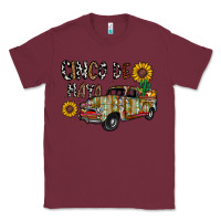 Burgundy cinco de mayo truck Classic Tee - CowhideDigitalArt