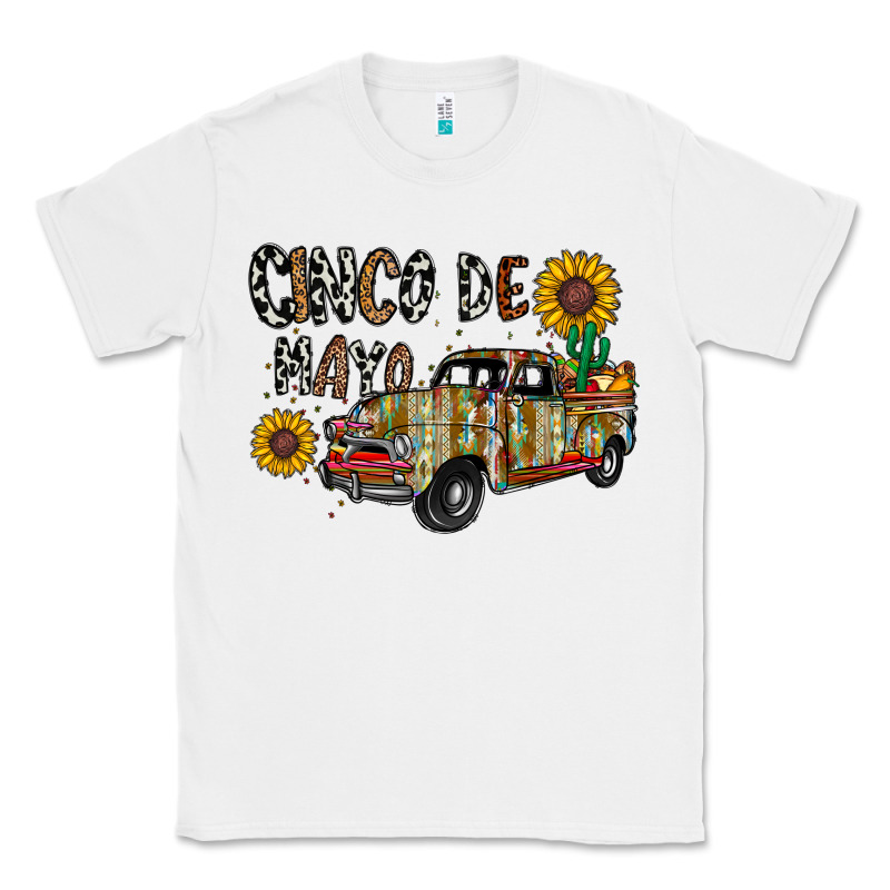 Cinco De Mayo Truck Classic Tee by CowhideDigitalArt | Teevron