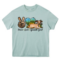 Arona Peace Love Spanish Goat Heavy Core Tee - LillyAllenDesigns
