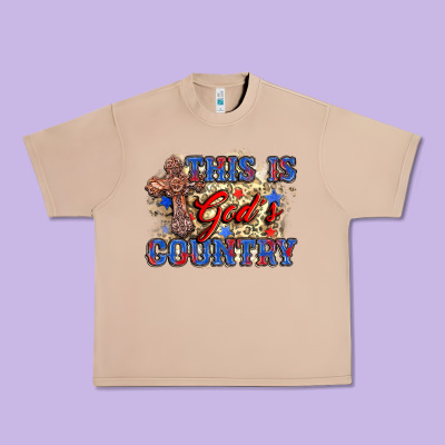 This Is God's Country Urban Heavy Tee Designed By Zillion Design Studio
