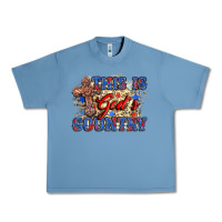 Pebble Blue this is god's country Urban Heavy Tee - Zillion Design Studio