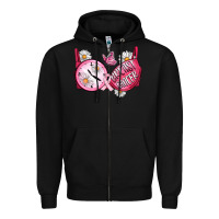 Black Hour Breast Cancer Bra Zipper Hoodie - Artiststas