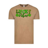 Vintage Coffee lucky vibes Vintage Tee - RanaPortraitStore