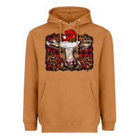 Meerkat Christmas background baby calf Heavyweight Hoodie - BarkalooDesign