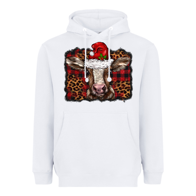 Christmas Background Baby Calf Heavyweight Hoodie by BarkalooDesign | Teevron