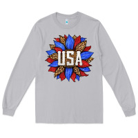 Moon Dust american sunflower Long Sleeve Tee - HRA Design Shop