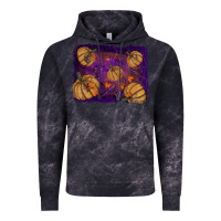 Cloud Black Halloween Pumpkin Cobweb Background Vintage Hoodie - RanaPortraitStore