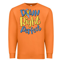 Carrot down right perfect Premium Sweatshirt - MaliasSmallBusiness