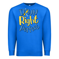 True Royal down right perfect Premium Sweatshirt - MaliasSmallBusiness