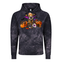 Cloud Black Heifer Cow Halloween Vintage Hoodie - RanaPortraitStore