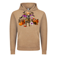 Vintage Coffee Heifer Cow Halloween Vintage Hoodie - RanaPortraitStore