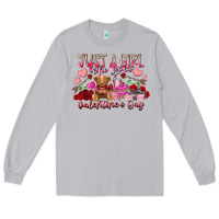 Moon Dust just  girl who loves valentines day Long Sleeve Tee - RacoonDesign