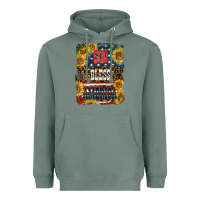 Sage Western God Bless America Heavyweight Hoodie - LillyAllenDesigns