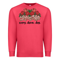Cardinal chingona every damn day Premium Sweatshirt - MaliasSmallBusiness