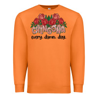 Carrot chingona every damn day Premium Sweatshirt - MaliasSmallBusiness
