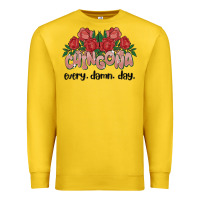 Lemon chingona every damn day Premium Sweatshirt - MaliasSmallBusiness