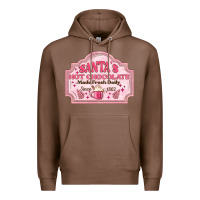 Chestnut santas hot chocolate Premium Hoodie - MaliasSmallBusiness