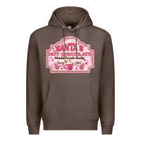 Coffee santas hot chocolate Premium Hoodie - MaliasSmallBusiness