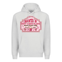 Dove Grey santas hot chocolate Premium Hoodie - MaliasSmallBusiness